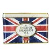 Union Jack Caddy - English Breakfast Tea - Gift Tin - 40 Tea Bags - Best Before: 31.03.23